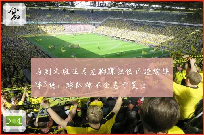 马刺文班亚马左脚踝扭伤已连续缺阵5场,球队称不会急于复出