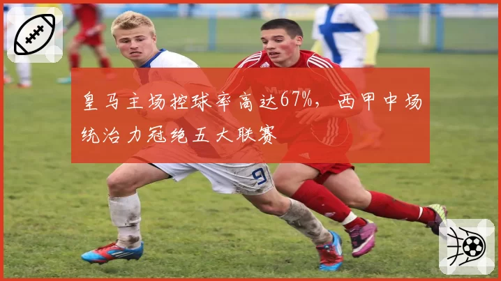 皇马主场控球率高达67%，西甲中场统治力冠绝五大联赛